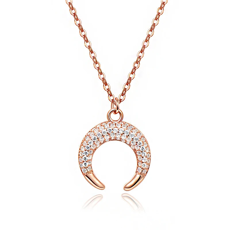 Лидер продаж модное ожерелье с подвеской в виде Луны для мужчин и женщин