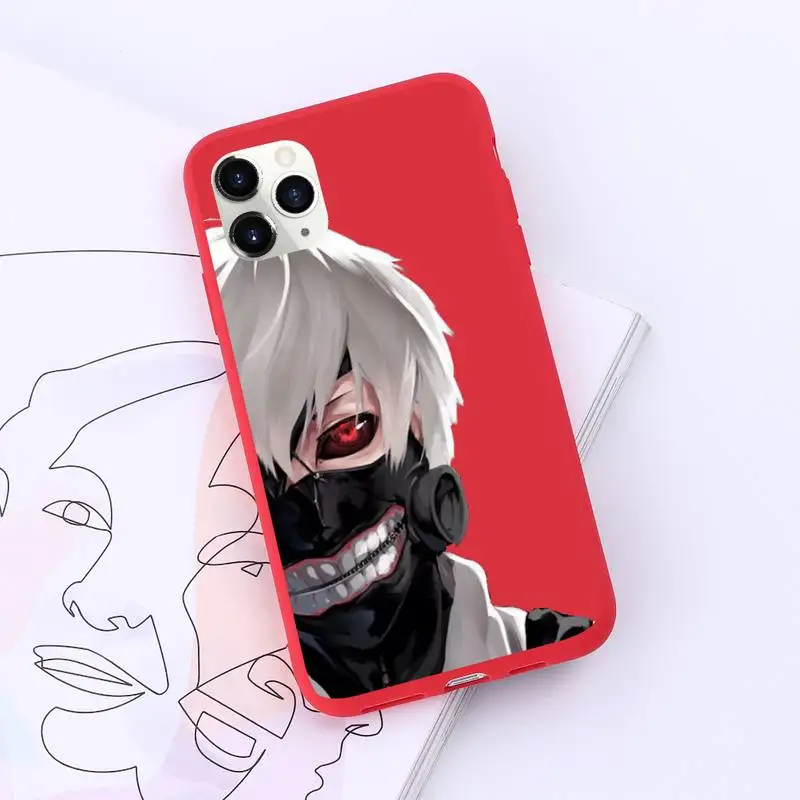 

Tokyo Ghoul Japan Suave Phone Case Candy Color for iPhone 11 12 pro XS MAX 8 7 6 6S Plus X SE 2020 XR