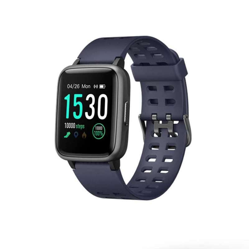 Purple Bluetooth Id205 Hd свяжитесь с Экран Смарт-часы, удобный для ношения трекер сердечного ритма спортивные Водонепроницаемый 1,3 дюймов для Android IOS Smart Watch - Цвет: Purple