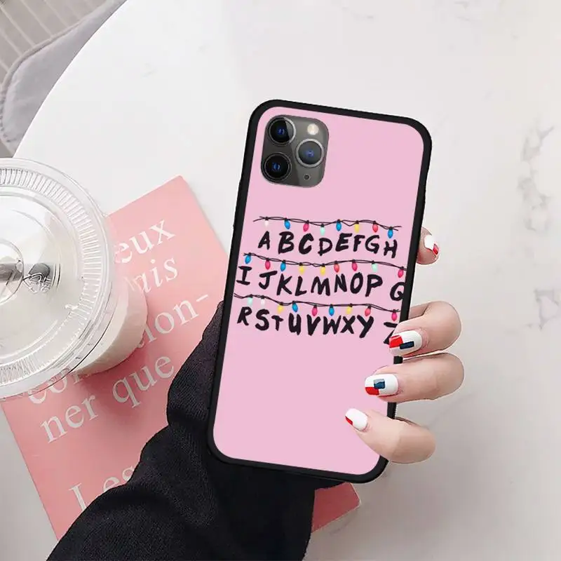 

Stranger Things Christmas Lights Phone Case for iPhone 11 12 mini pro XS MAX 8 7 6 6S Plus X 5S SE 2020 XR