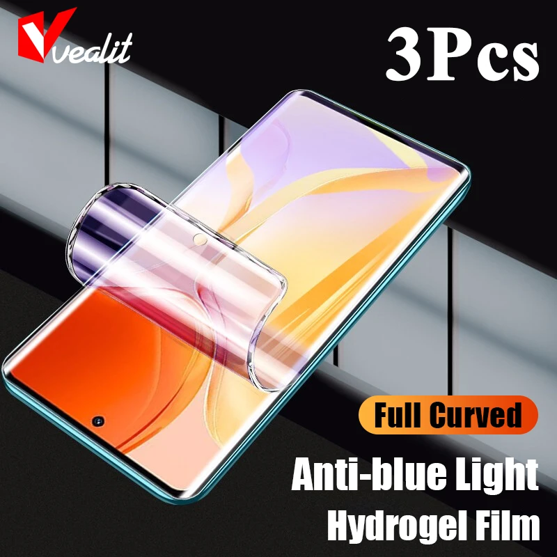 Гидрогелевая пленка для Vivo X70 X60 X50 Pro Plus V21 V21e V20 V17 Y31 Y19 Z5X iQOO 8 7 5 Neo 3 защита экрана шт.