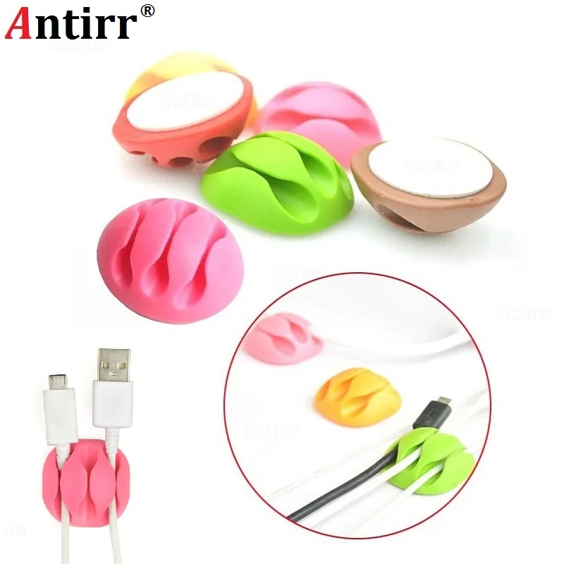 Зажим для кабеля катушка намотки зажимной протектор наушники Галстуки