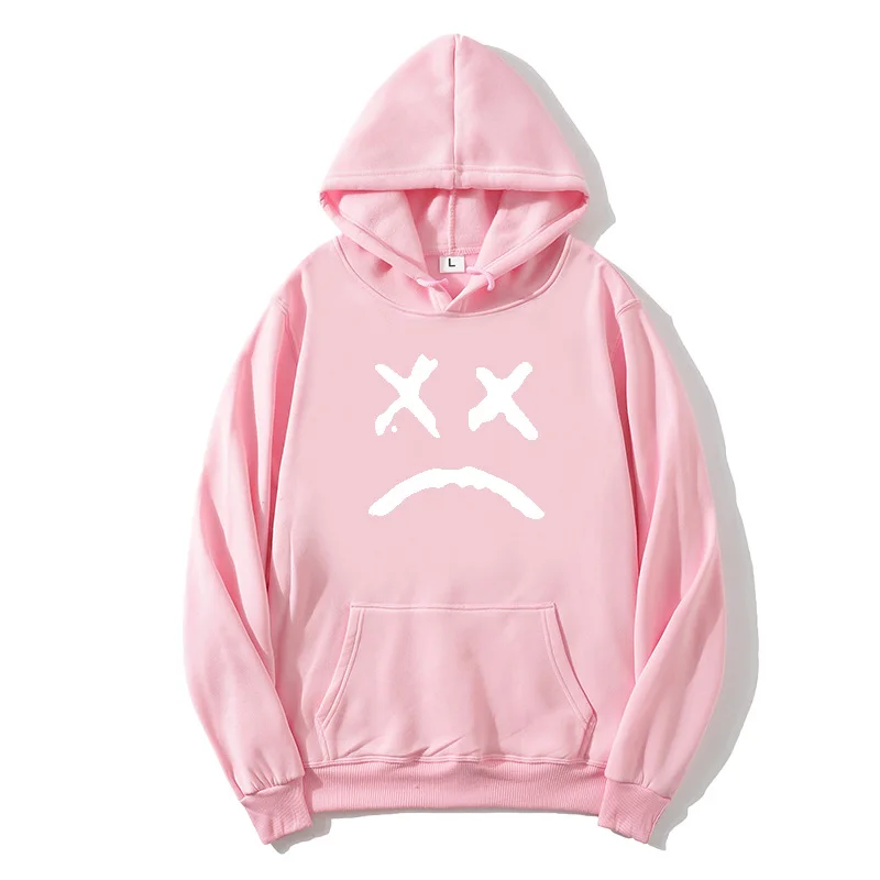

Men's Hoodie Sweatshirt lil peep Hoodie love glimpse crying face print men's women's Pullover Hoodie men's street style