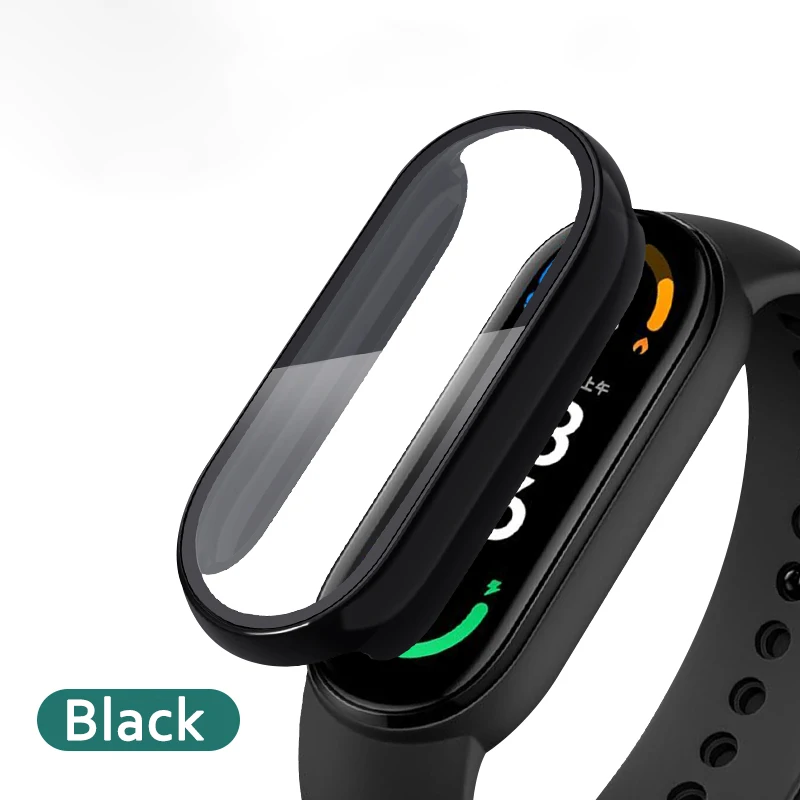 Защитный чехол для экрана Xiaomi Mi band 6 5 4 NFC корпус из поликарбоната + встроенный