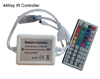 20pcs ac110v 220v 6a 600w 44 keys led ir rgb remote controller for led lights smd 5050 3528 led strip common anode ac