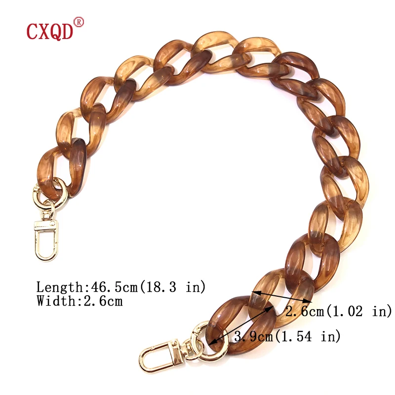 CXQD модные золотые украшения большие длинные Красочные полимерные акриловые