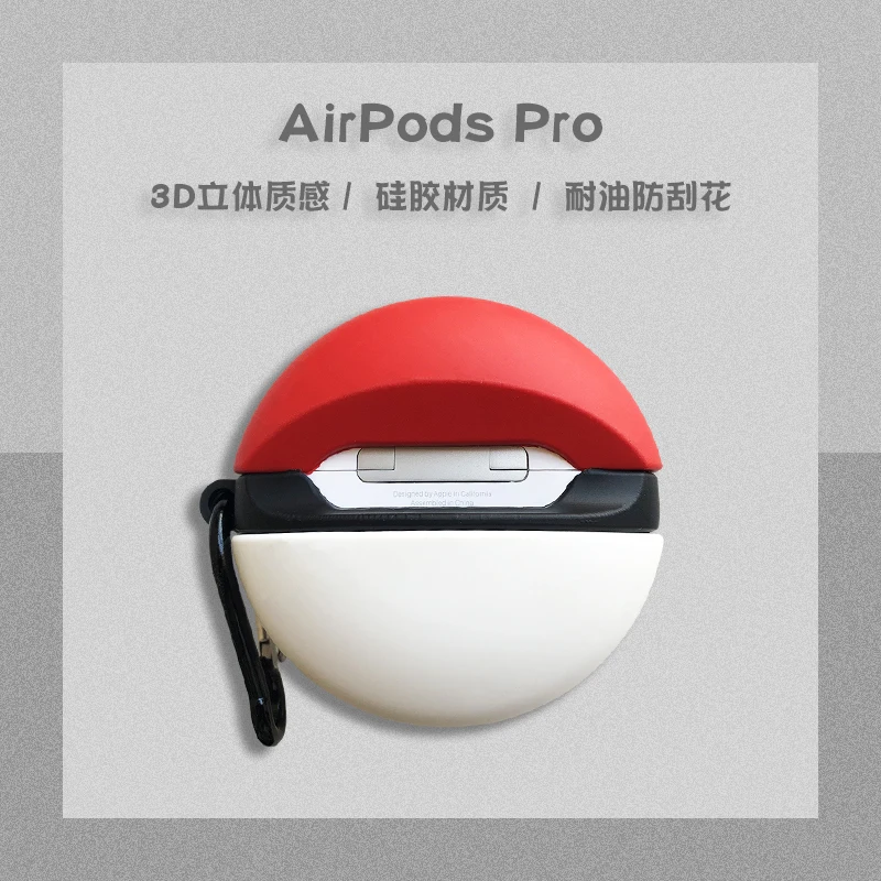 Чехлы для наушников с героями мультфильмов Snorlax Kabigon Elf Ball для Airpods Pro 3, Силиконовая защита, Bluetooth наушники, аксессуары