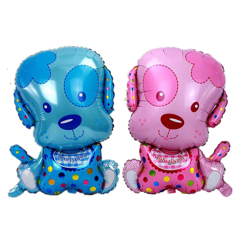 Высокое качество надувная собака на день рождения праздничные гелиевые шары для