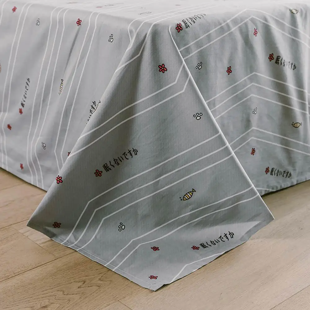 

Japanese Dinosaurs Girls Trees Bedding Sets Twin Queen Flat Sheet Fitted Sheet High Count Cotton Bedlinens Duvet Cover Set