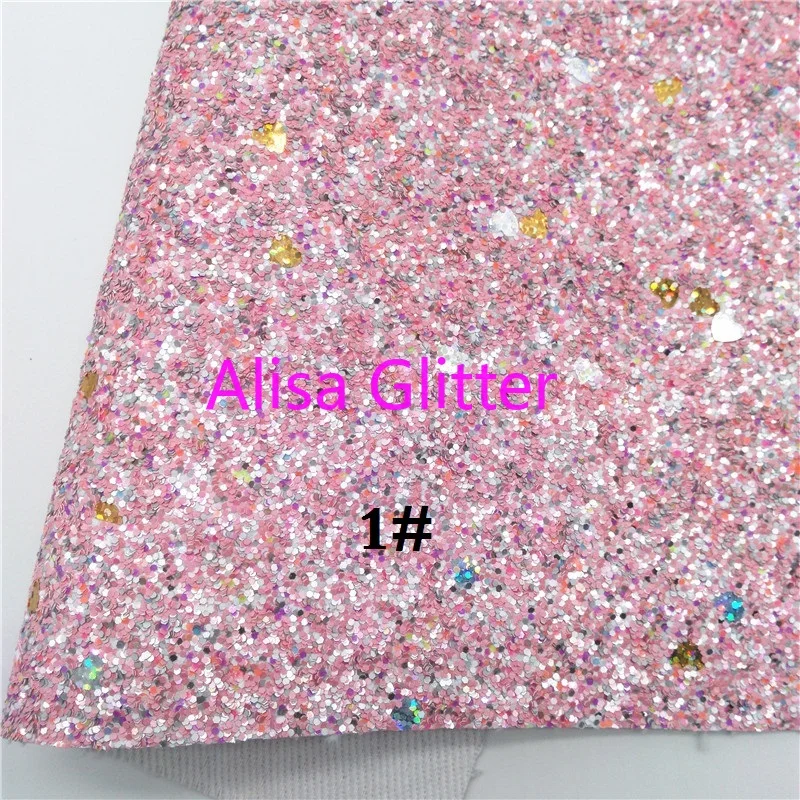 1 шт. блестящая розовая ткань из искусственной кожи 21 х29 см|Синтетическая кожа| |