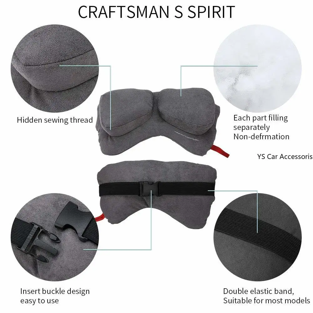 Креативная Автомобильная подушка для шеи эргономичная на подголовник