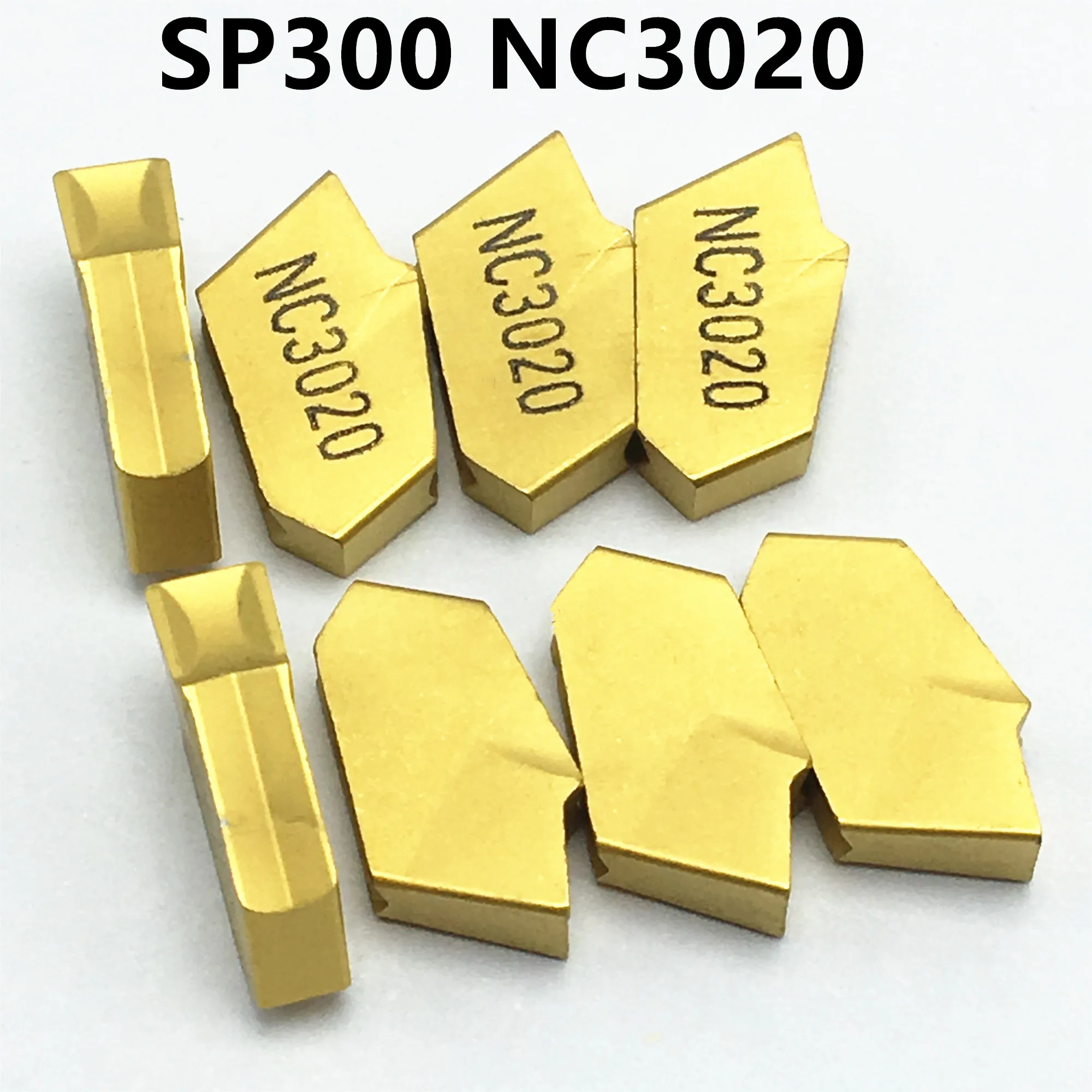 10 шт. SP300 NC3020 режущий станок токарный инструмент с ЧПУ твердосплавный токарное