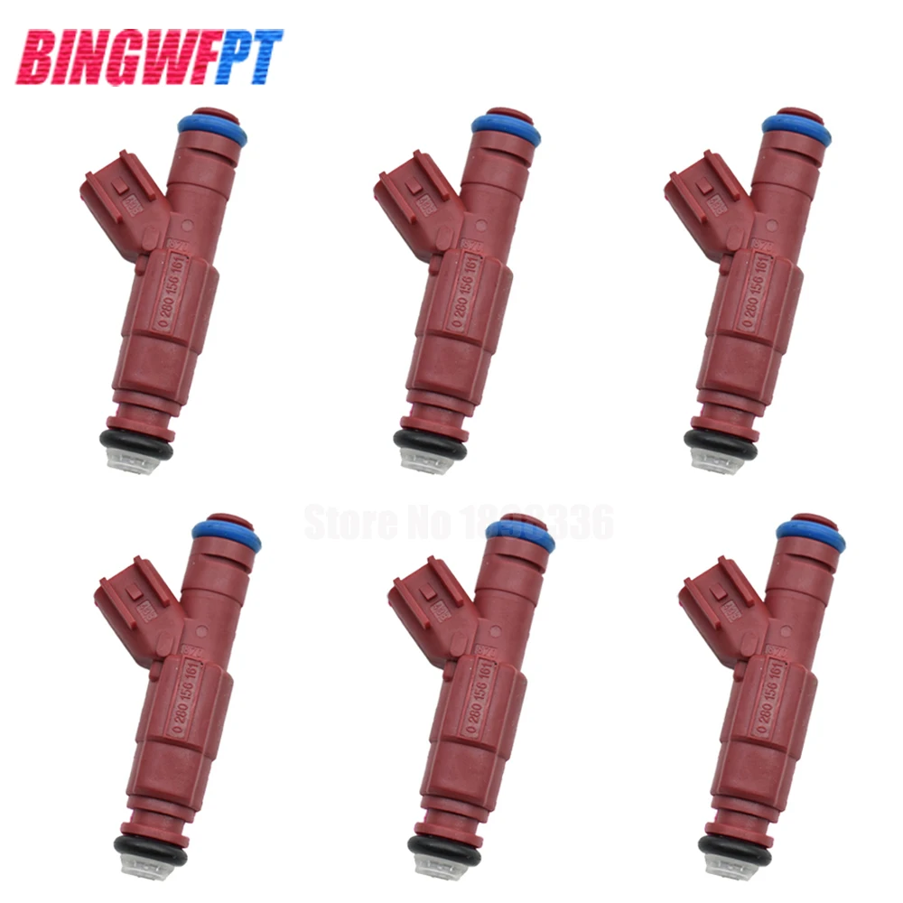 

6pcs 12 Holes Flow Matched Fuel Injectors for Ford Focus 2.0 2.3L for Jeep Wrangler for Dodge 0280156161