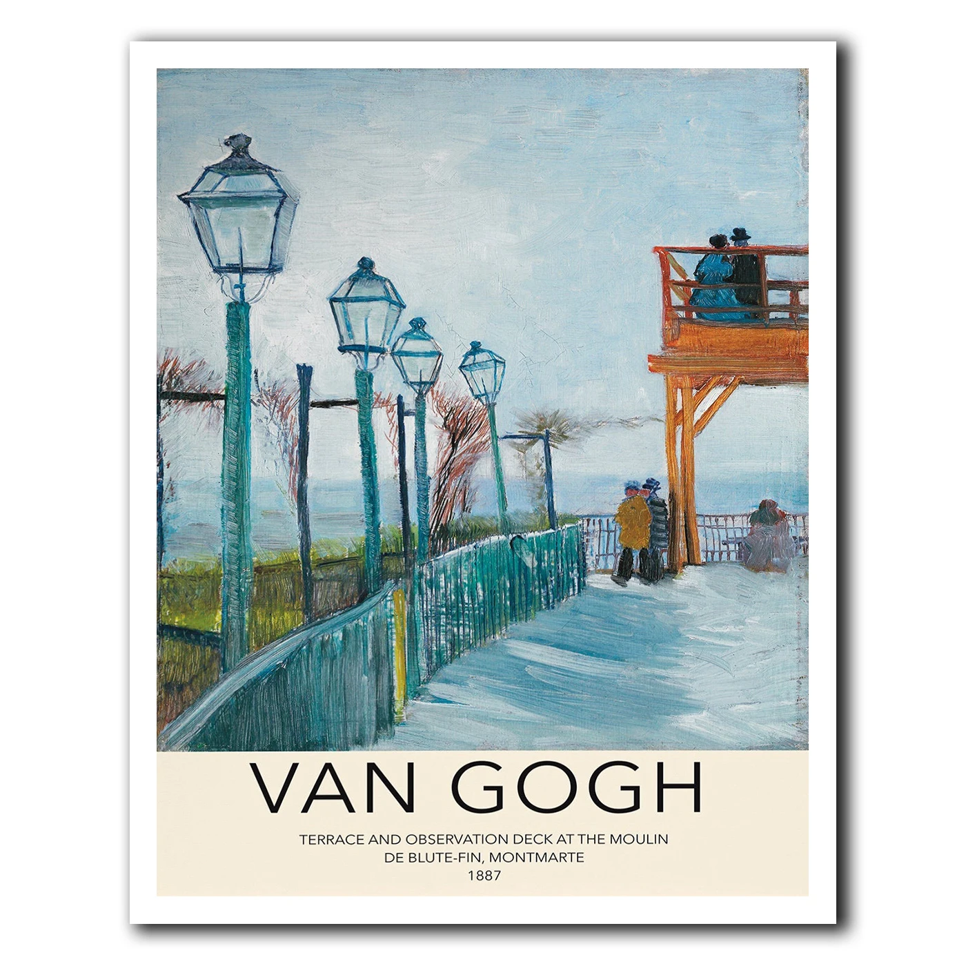 

Van Gogh Print, Landscape Print, Scenery Painting, Van Gogh Exhibition Poster, Museum Wall Art, Artist Wall Art, Canvas Poster