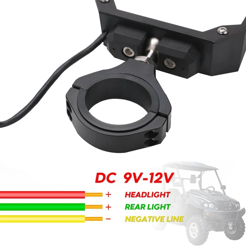 CNC 1.75 Inch UTV /ATV for Polaris RZR 1000 XP Yamaha Rhino SXS Roll Cage Rear View Mirrors Can-Am Command | Автомобили и