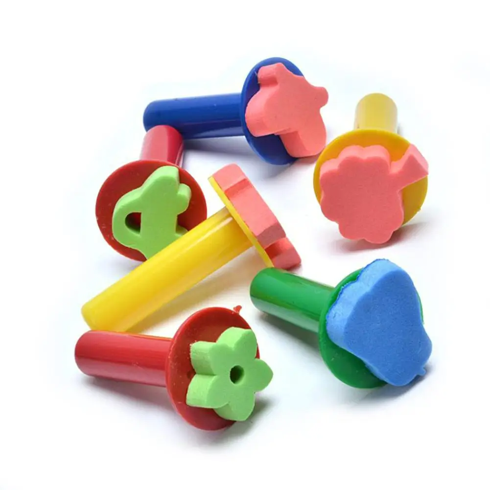 EVA печать штамп для ручки детская живопись художественные инструменты DIY