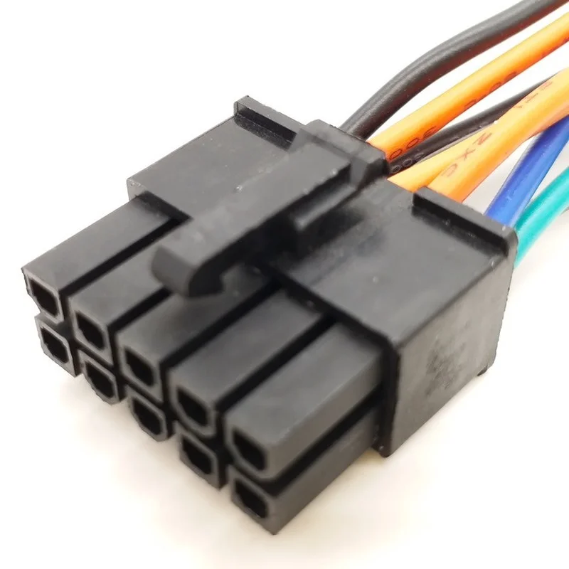 Кабель питания адаптера 24pin To 10pin для материнской платы Lenovo IBM Q77 B75 A75 Q75, провод 18AWG высокого качества.