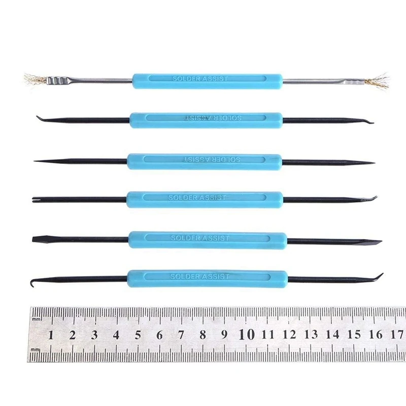 7 шт. инструмент для припоя оловянный свинец электронная печатная плата