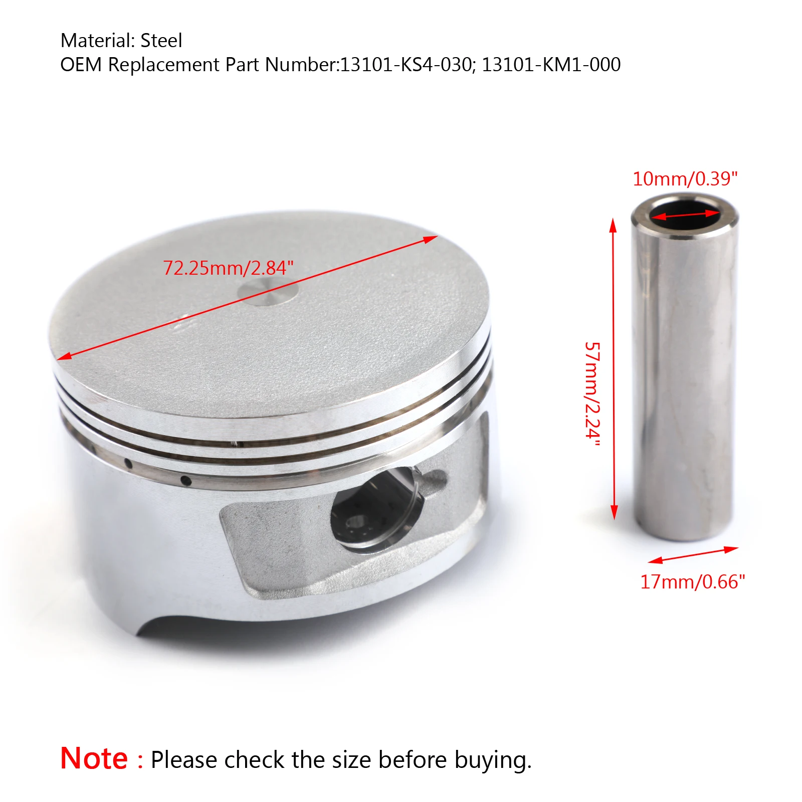 Комплект поршневых колец Artudatech для Honda CH250 Elite 1985-1988 CN250 Helix 1986-2007 CH CN 250 запчасти |