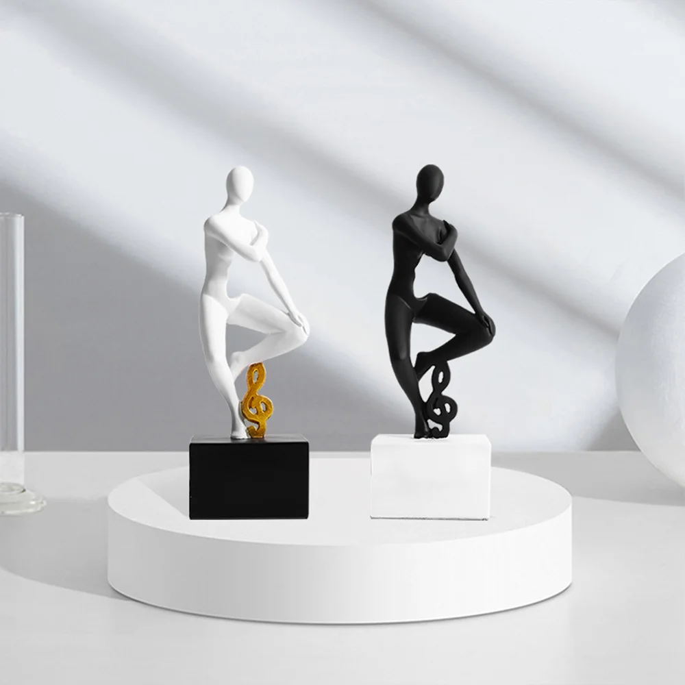 

Nordic Decoration Home Abstract Sculpture Art Character Model Living Room Decor Desk Accessories Statues for Decoration Gift