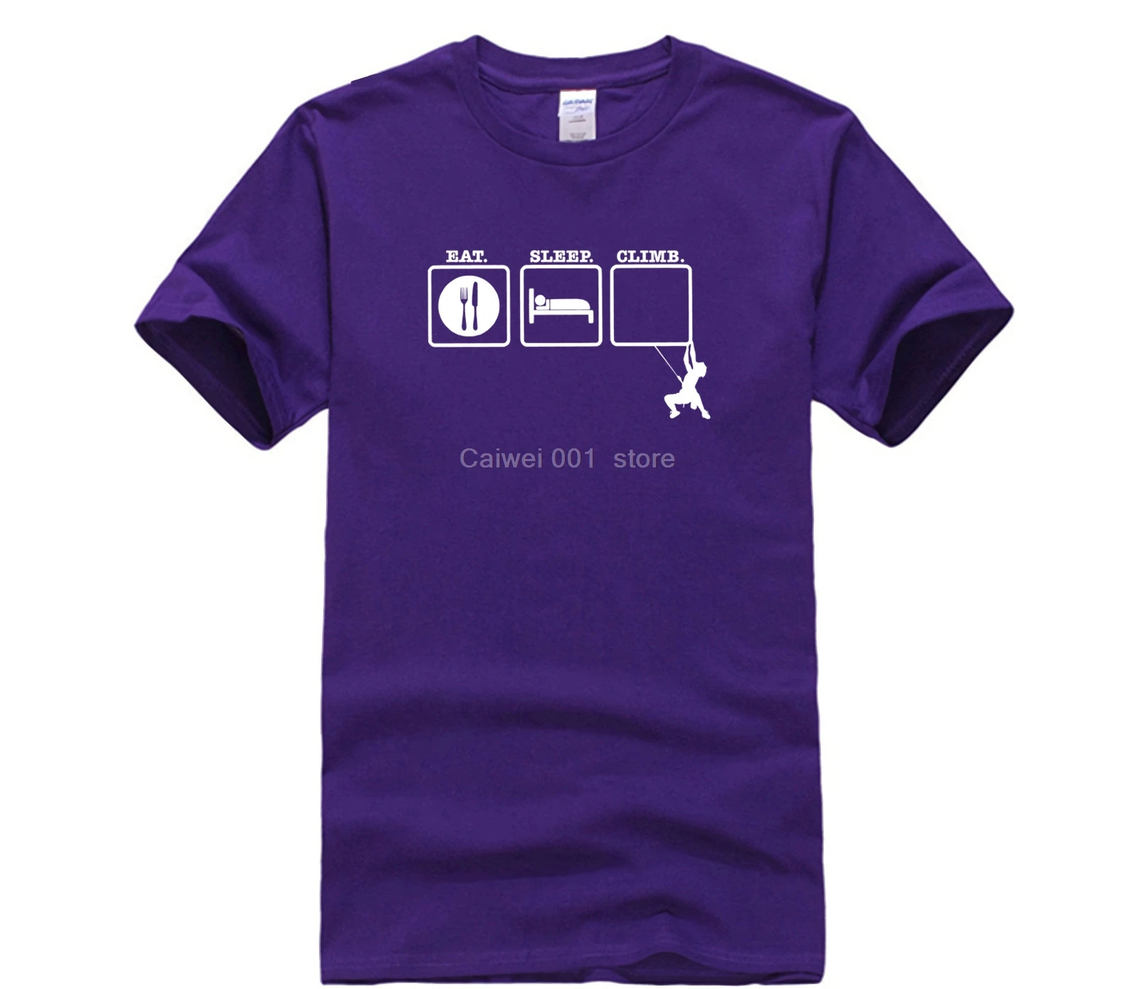 

Fashion T Shirt 100% Cotton bat Sleep Climber One Climber T SHIRT Rock Climbinger Funny Birthday Gift Present Sale for mans