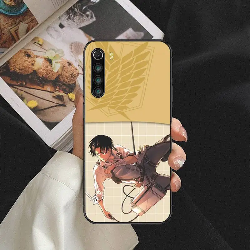 

Attack On Titan Levi Ackerman Phone Case For Samsung S6 S7 Edge S8 S9 S10 E lite2019 S20 Plus Cover Fundas Coque