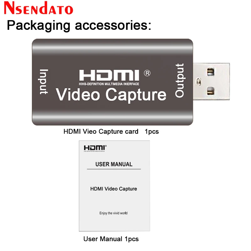 4K 1080P 60 Гц USB2.0 аудио Карта видеозахвата HDMI к USB 2 0 плата сбора данных прямые