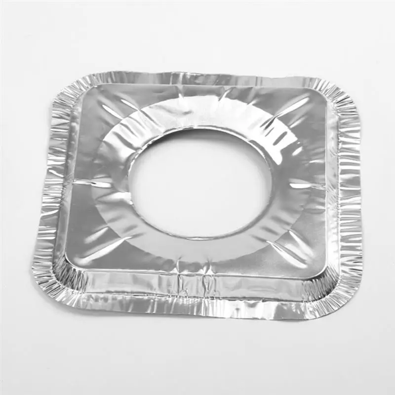 Коврик для газовой плиты из алюминиевой фольги термостойкий жиронепроницаемый