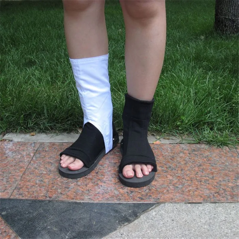 Anime Uchiha Itachi Cosplay Shoes Akatsuki Cos Costume Christmas Halloween Party Sandals Boots for Women men kids | Тематическая