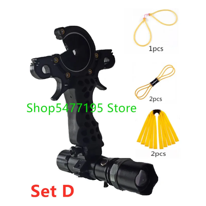 

Powerful And Multi-function Hunting Slingshot Rifle With Arrows Professional Fishing Slingshot Gun For Adults And Children