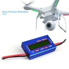 Профессиональный ваттметр с дистанционным управлением, анализатор мощности, 60 В100 А постоянного тока, проверка баланса напряжения аккумулятора с ЖК-дисплеем, синий