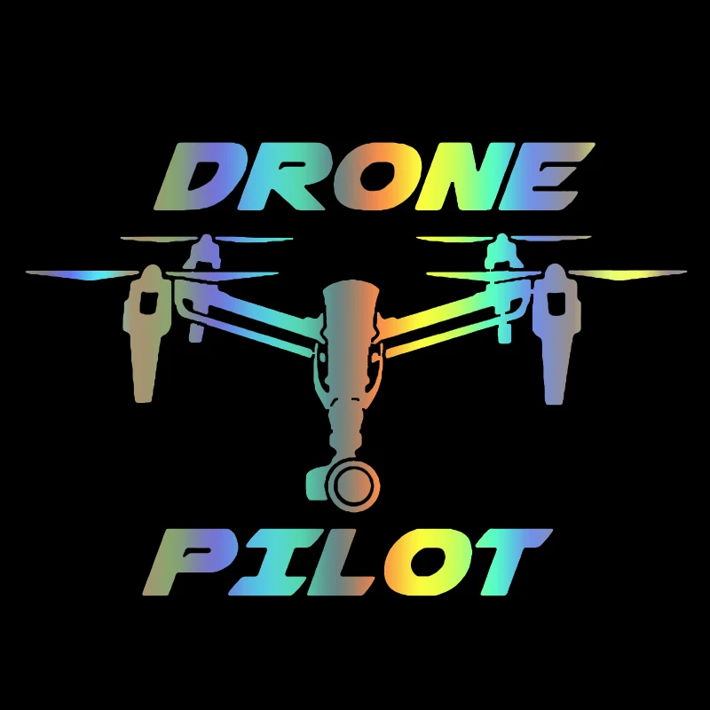 Наклейка для дрона пилота БПЛА мотоцикла разные размеры и цвета виниловые