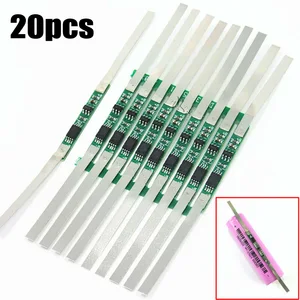 102050100 шт. 3A плата защиты BMS для 1S 3,7 V 18650 литий-ионный Батарея защита от разрядки автомобильные аксессуары