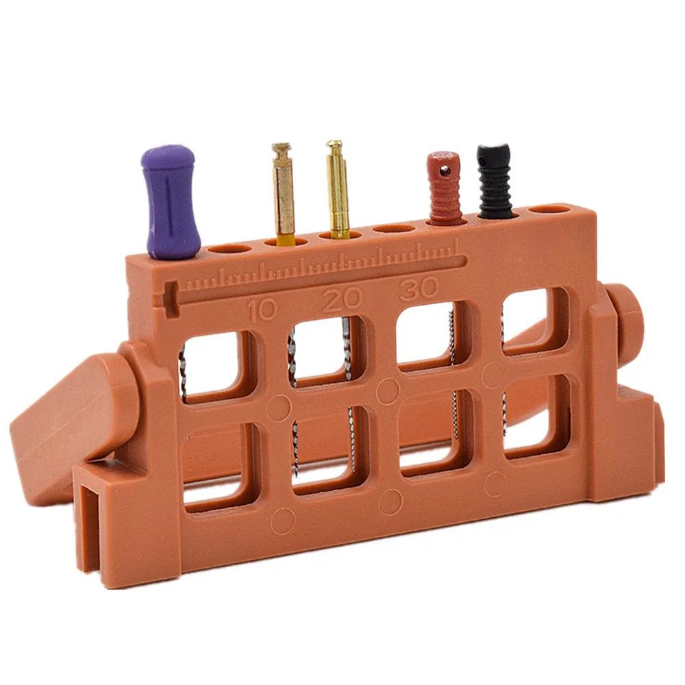 Стоматологический 5 шт измерение корневого канала 8 отверстий Автоклавный