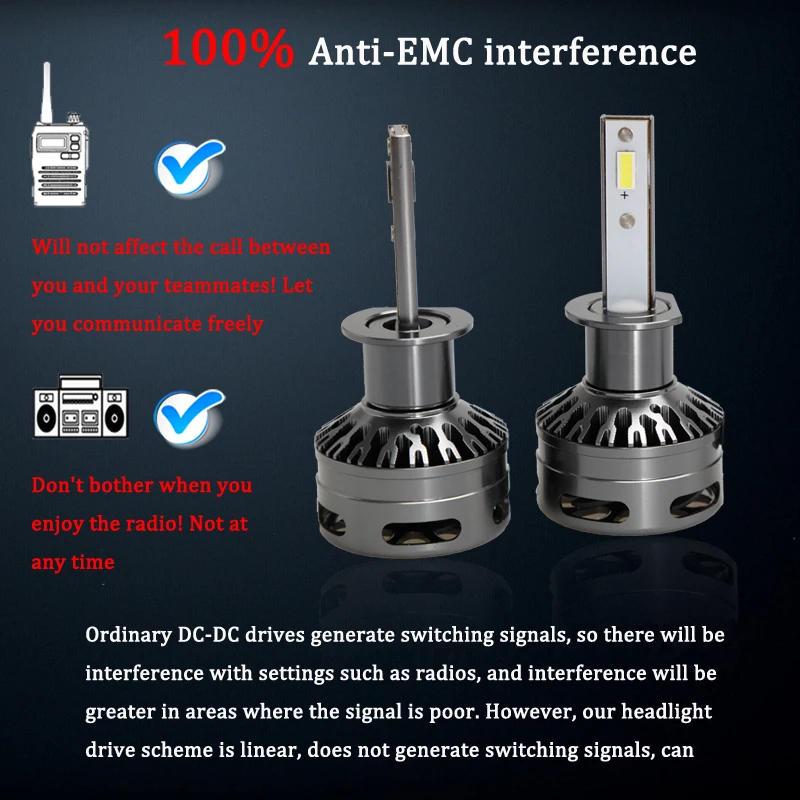 Car LED headlight bulbs H7 With CSP 9000LM 72W | Headlight Bulbs(LED)