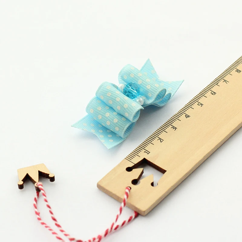 Магазин Armi аксессуар для собак ручной работы лента в виде белых пятен стиле ретро