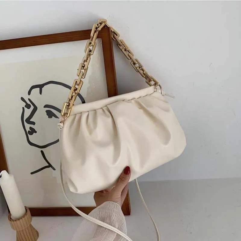 

Soft Leather Bag Single Shoulder Purse Bag Cloud Bag Women Crossbody Bag Luxury Handbag And Purse Day Clutches For Women