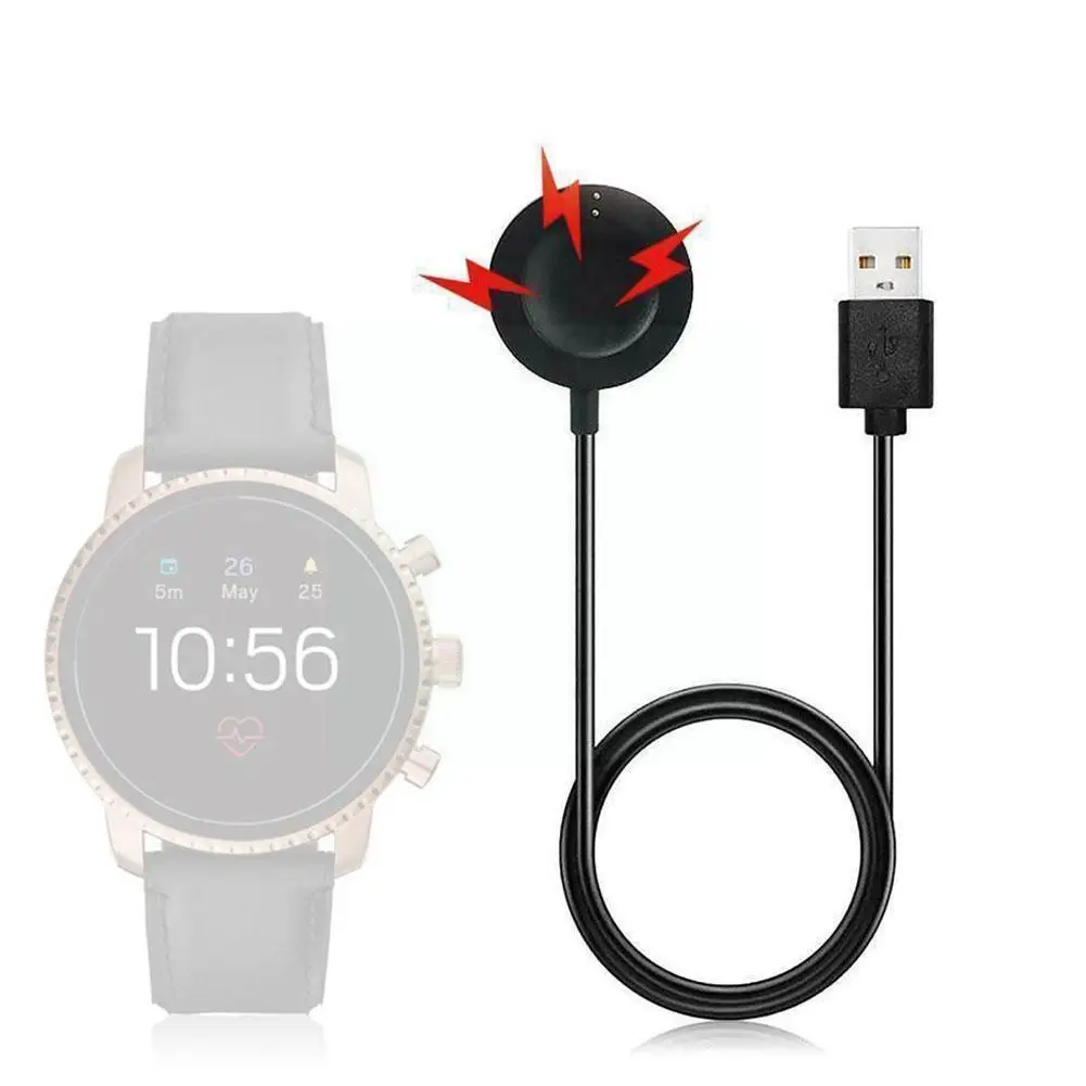 

USB-кабель для зарядки, док-станция, адаптер для Fossil Kors Sport 4/5 Gen для дизельных часов, часы Misfit Skagen для Michae F1F0