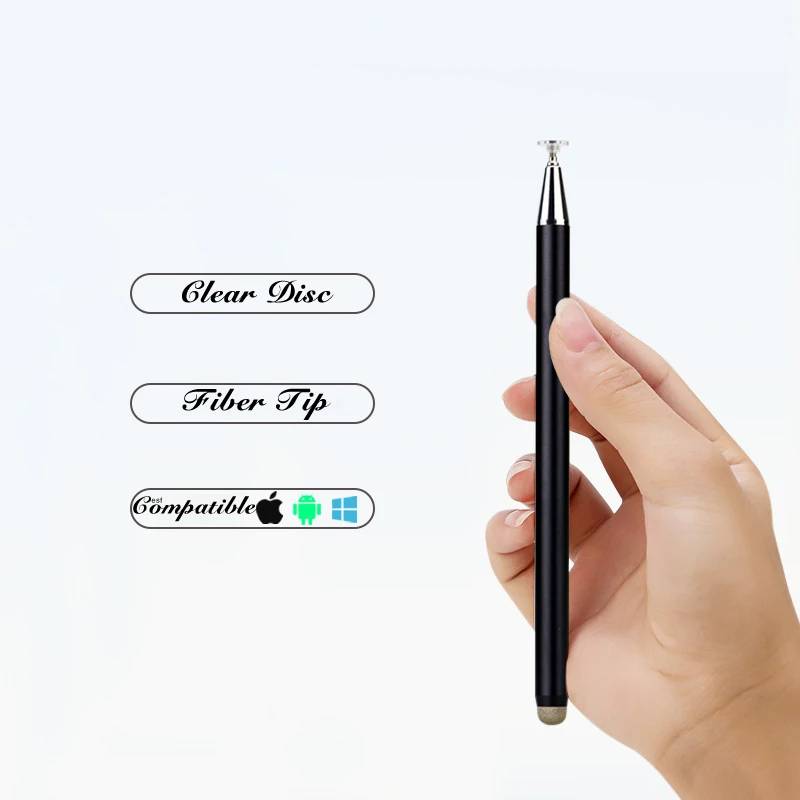 Goede 50 Stks/partij Stylus Touch Screen Pen Voor Apple Iphone Ipad Air Ipod Potlood Tip Tablet Touch Smart Phone Tablet Metalen Custom Logo