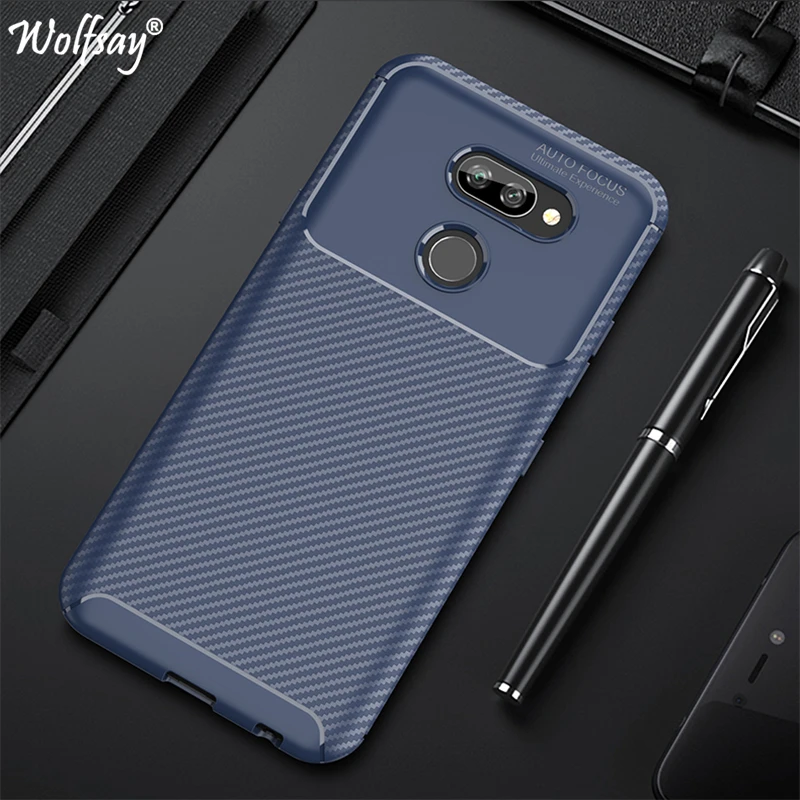 

Чехол для LG V40, Силиконовый противоударный чехол из углеродного волокна для телефона LG K40S K20 V50 Q70, чехол для LG K40 W10 W30 Stylo 5