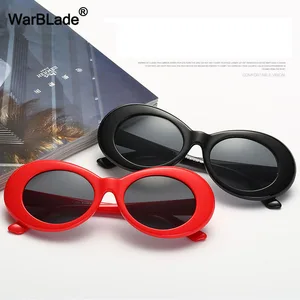 2020 классические Овальные Солнцезащитные очки в стиле Курта Кобейна винтажные мужские и женские солнцезащитные очки UV400 очки ретро Gafas De Sol