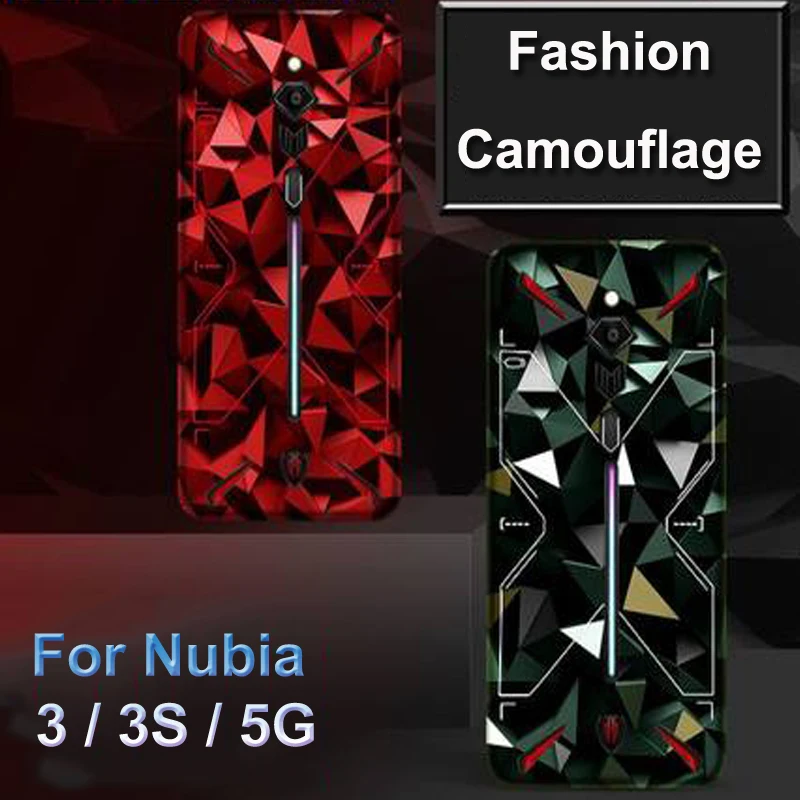 Чехол для ZTE Red magic 5G NX659J тонкий мягкий силиконовый чехол телефона из ТПУ Nubia Redmagic