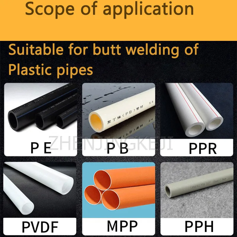 

Hot Melt Tube Welding Device PE Hot Melt Machine Hydropower Engineering Butt Welding Machine Docking Tool Manual PE Tube Welded