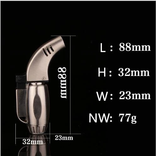 Новый Портативный спрей серый цвет с красноватым отливом Зажигалка фонарь