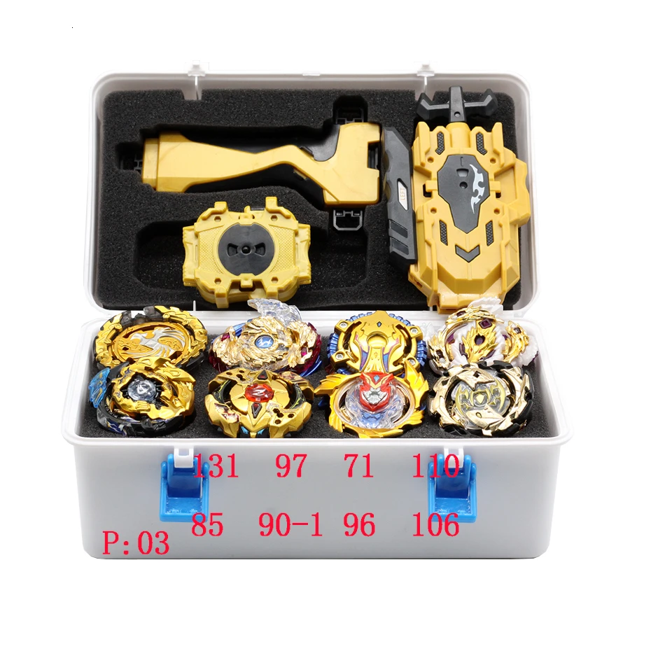 Takara Tomy Bey Bay Burst b148 b-145 лезвия металлические клещи набор Burst Box Детские игрушки - Цвет: 003