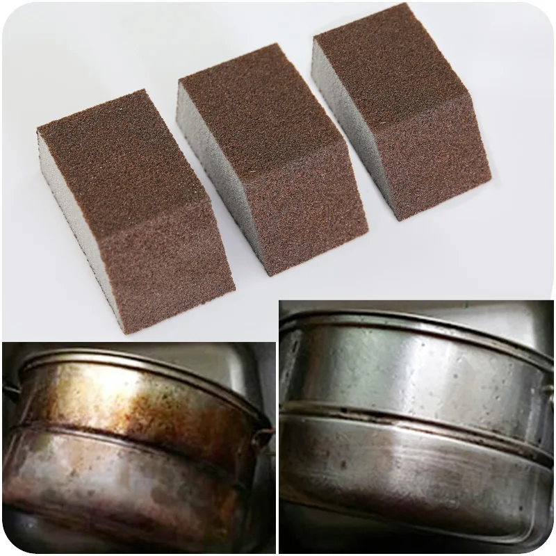 

Emery sponge E kitchen washing pot decontamination and rust removal sponge scrubbing dish cleaning sponge