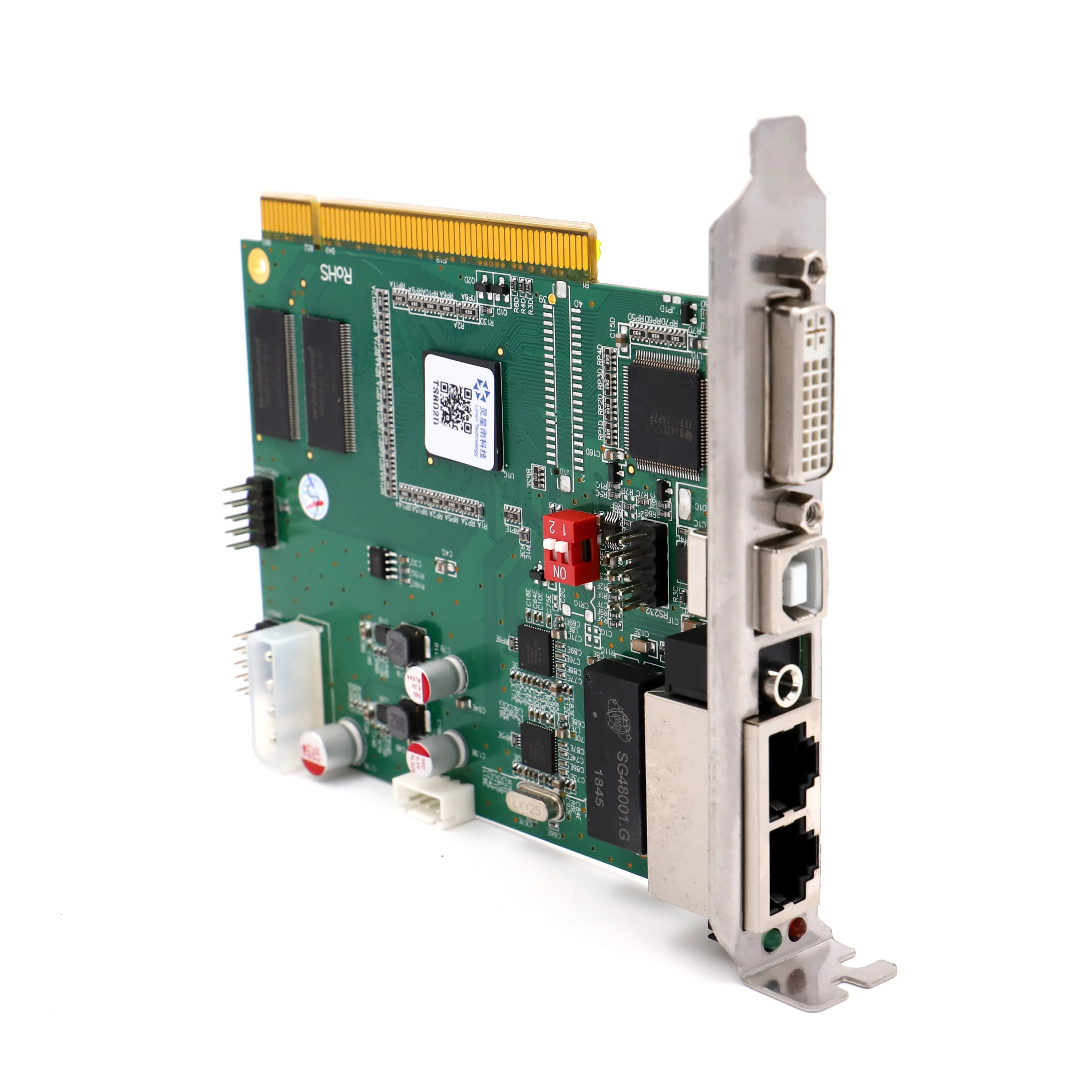 LINSN TS802D светодиодный дисплей экран отправляющая карта TS802 TS801 используемая с