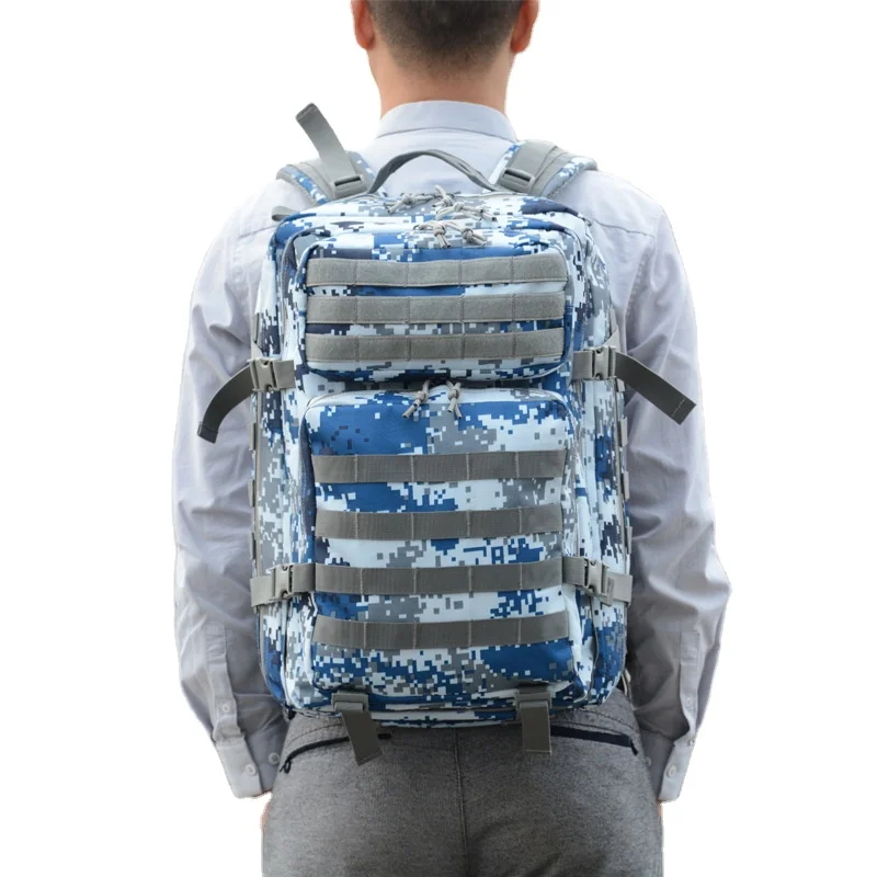 

Hot Sale Custom Outdoor Waterproof Hiking Survival Army Bag Black Military Tactical Backpack Military Backpacks