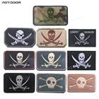 ВышитаяПВХ бархатная нашивка, морские котики, искусственный череп, перекрестные мечи, нашивка, армейские военные тактические вышитые значки