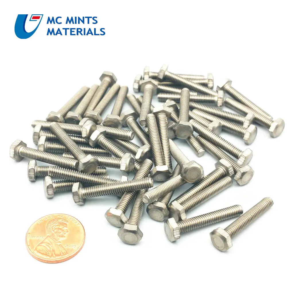M3 x6 8 10 12 15 20 25 30 35 40 мм Ti Болт титановый болт с шестигранной головкой не